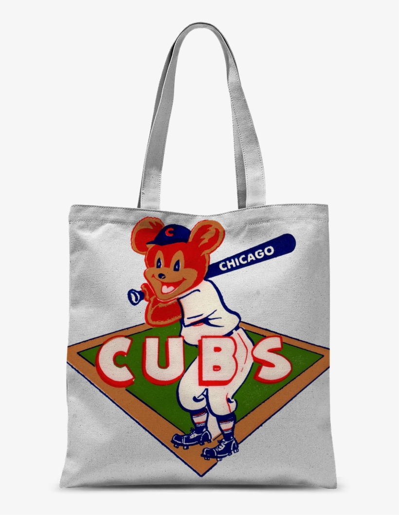 1950's Chicago Cubs ﻿classic Sublimation Tote Bag - Windclan Creed Bag, transparent png #9357193