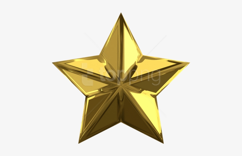 Free Png Download Golden Star Png Images Background - Transparent Background Golden Stars Png, transparent png #9358520