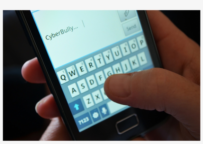 Stop Cyberbullying - Mean Cyberbullying Comments Phone, transparent png #9359410