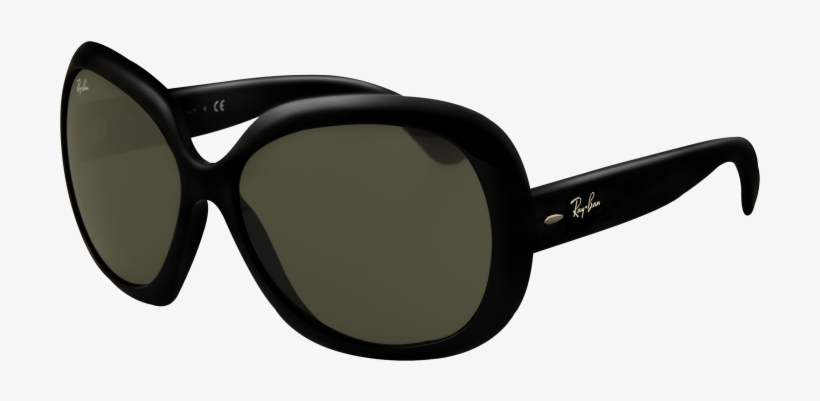 25 Days Of Fashion - Ray Ban Jackie Ohh Negro, transparent png #9359879
