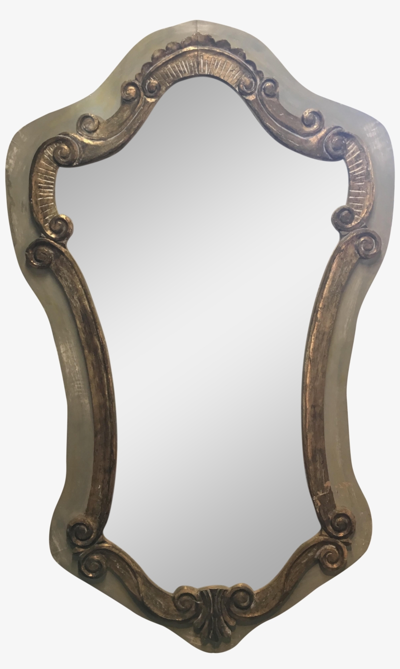 Large Rococo Gilt Ornate Mirror On Chairish - Antique, transparent png #9359912
