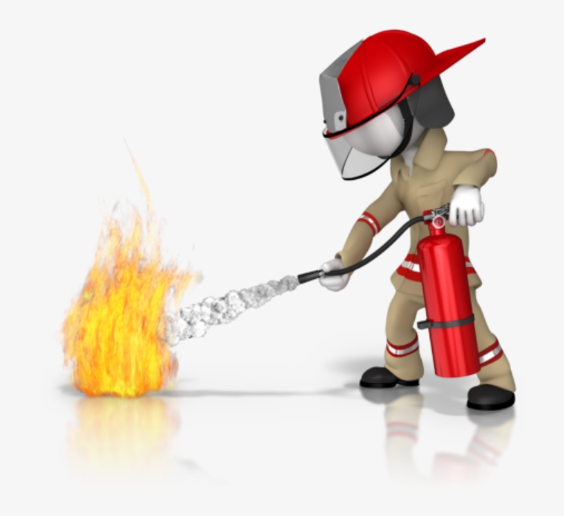 Clipart Royalty Free Download Extinguisher Clipart - Fire Extinguishing, transparent png #9360518