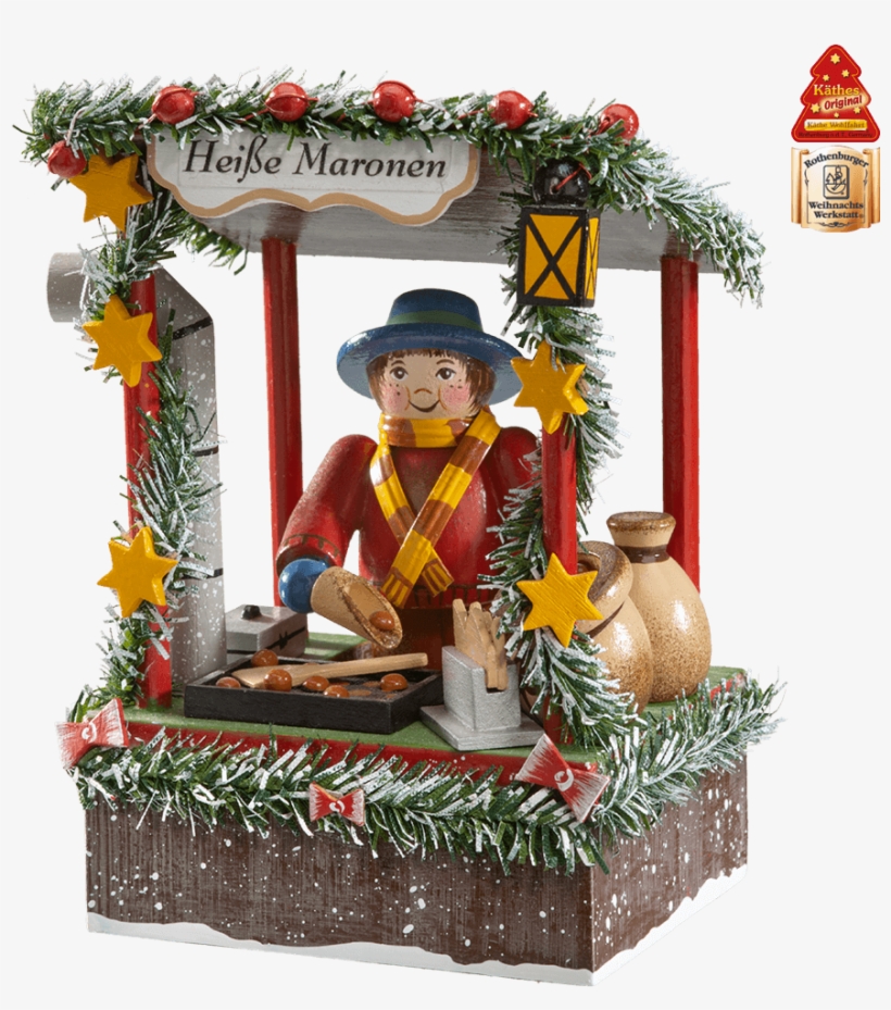 Chestnut Seller - Christmas Decoration, transparent png #9360690