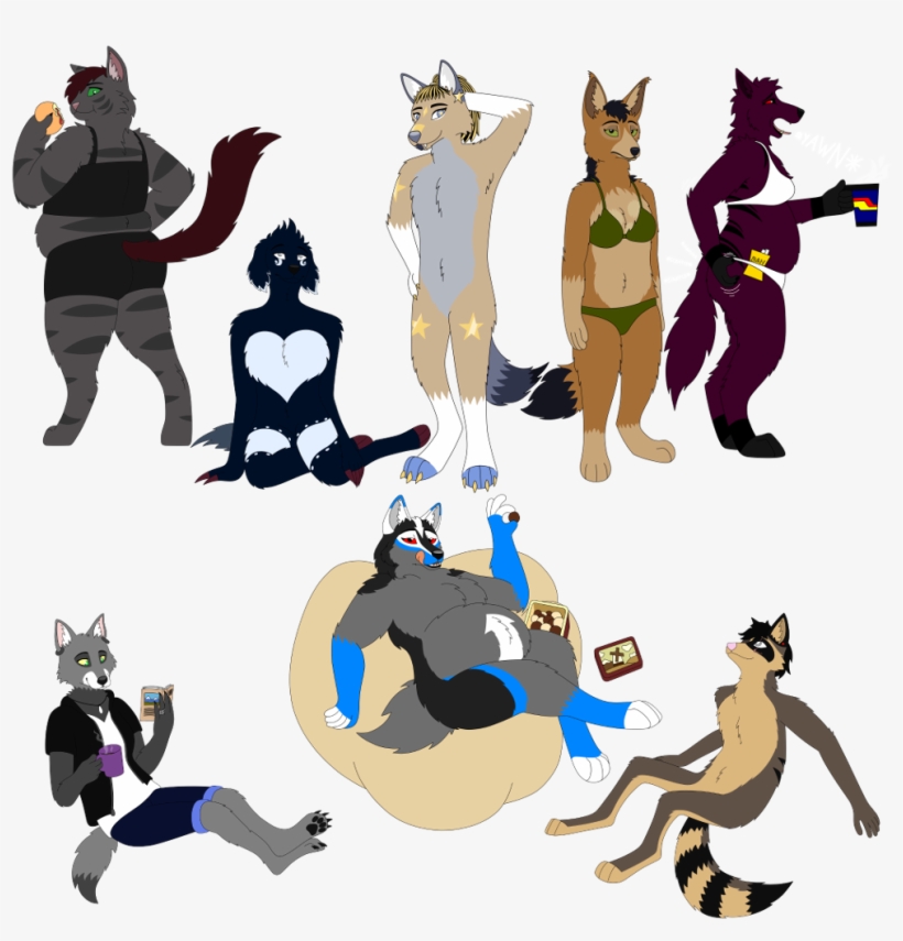 Examples Of My Art For The Newcomers - Cartoon, transparent png #9360719