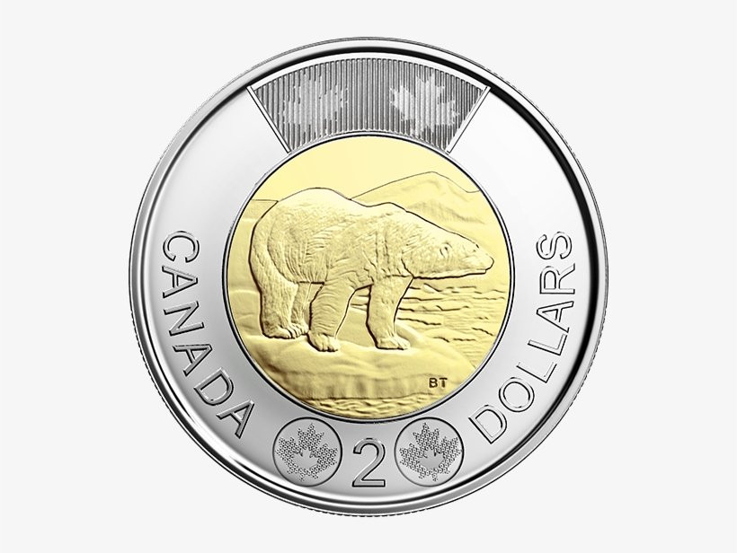 2 Dollar Coin Canada, transparent png #9360797