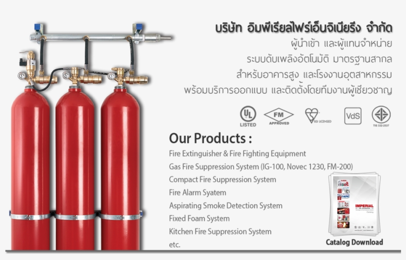 Imperial Fire Engineering Co - Rotarex Ig 100, transparent png #9360986