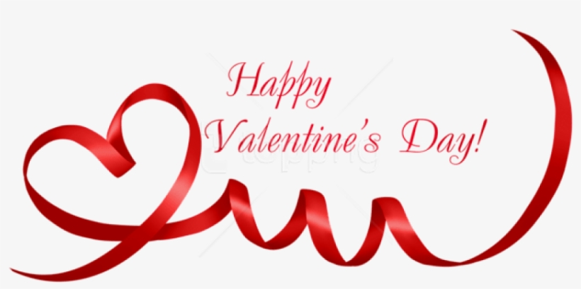 Free Png Download Happy Valentine's Day Decoration - Happy Valentine's Day Png, transparent png #9361394
