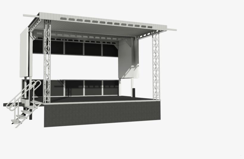 Mobile Stage Rental - Canopy, transparent png #9361709