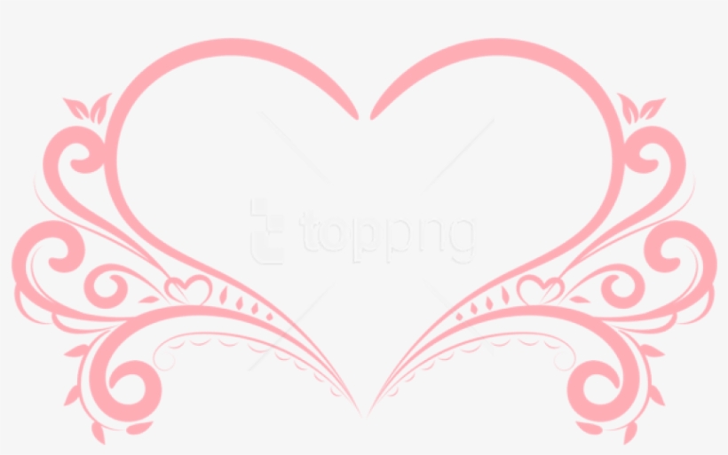 Free Png Heart Decorative Png - Heart Decoration Png, transparent png #9361767