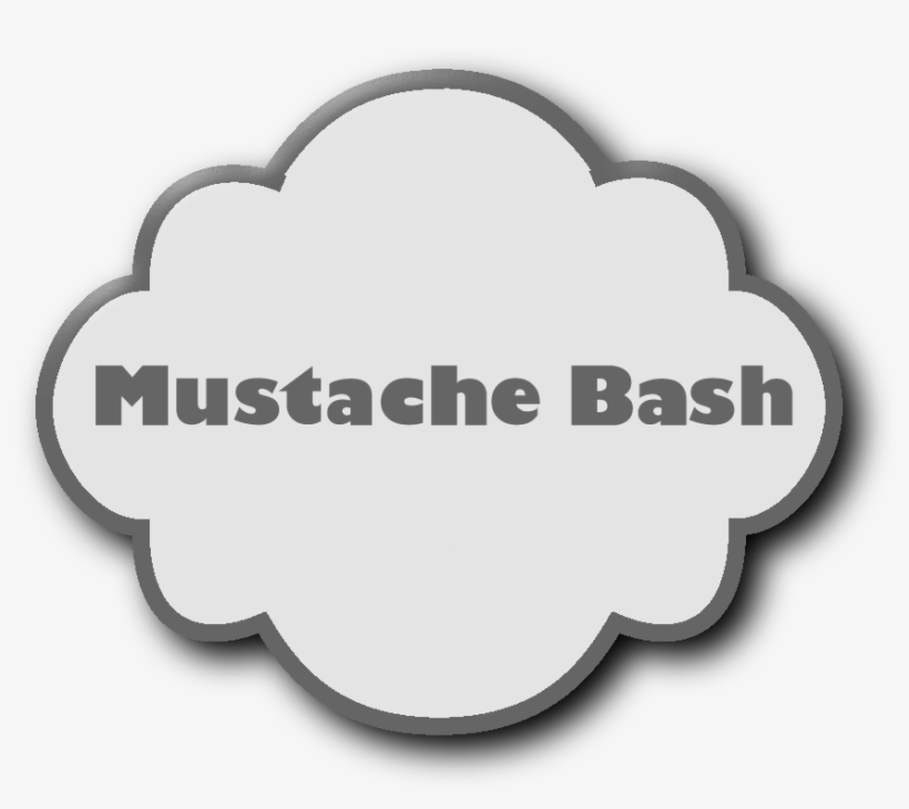 Mustache Party Games - Tristand Banner Stand, transparent png #9361988