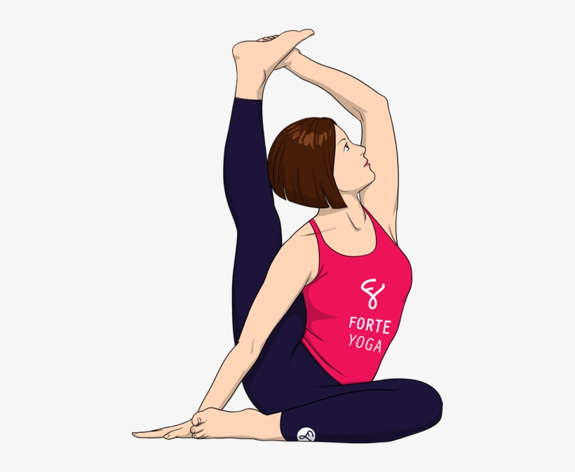 Compass Yoga Pose - Advanced Seated Yoga Poses, transparent png #9362454