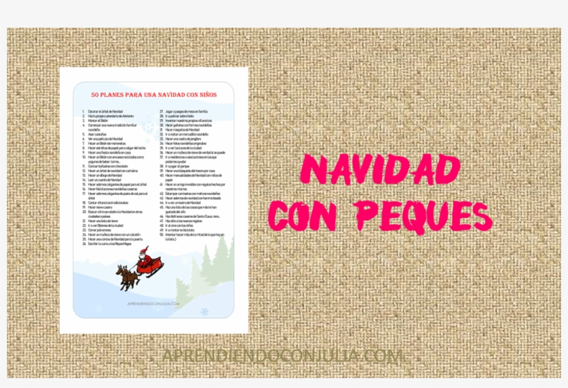 50 Planes De Navidad Con Niños Con Imprimible - Ladybug, transparent png #9362568