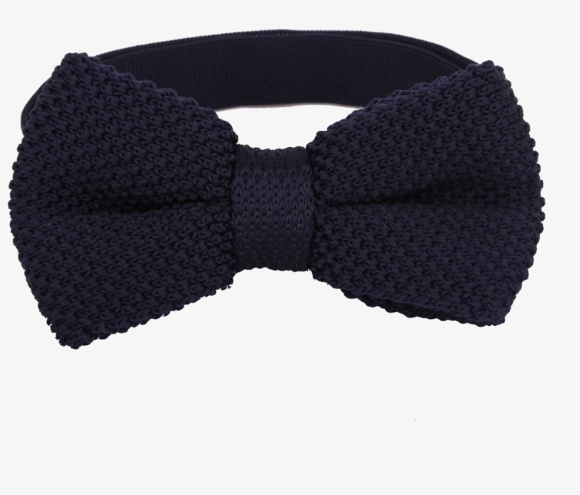 Moño Tejido Azul Marino - Headband, transparent png #9362964