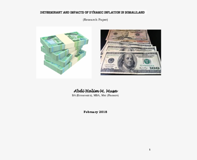 Pdf - Money Somaliland Png, transparent png #9363095