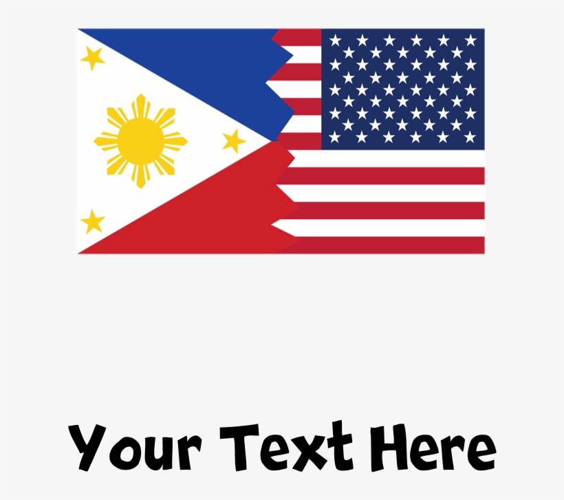 Filipino American Flag Mugs - Philippine Flag, transparent png #9363510