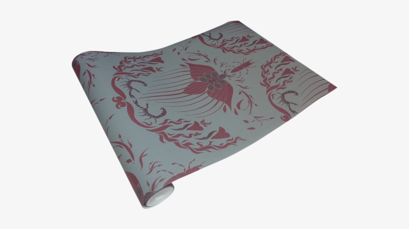Damask Of Satan Wallpaper - Butterfly, transparent png #9364194