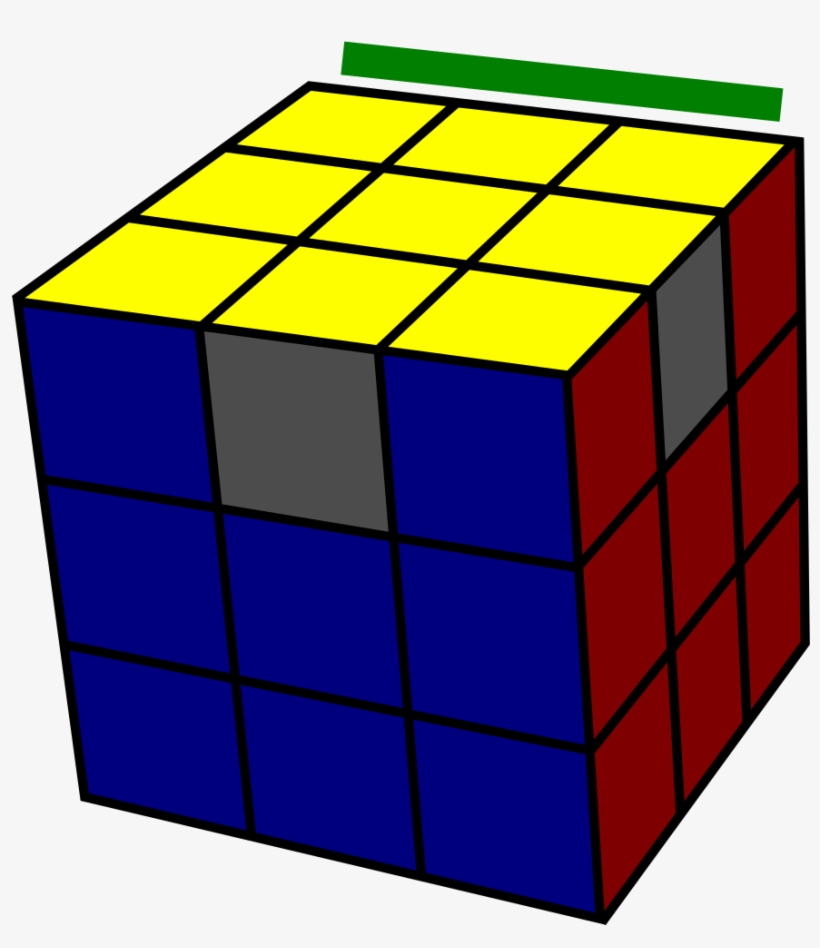 Rubik's Cube Jb Step6-1 - Rubik's Cube, transparent png #9364742