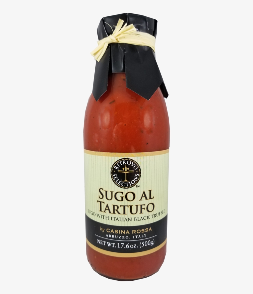 Sugo Tartufi With Italian Black Truffles - Glass Bottle, transparent png #9365761