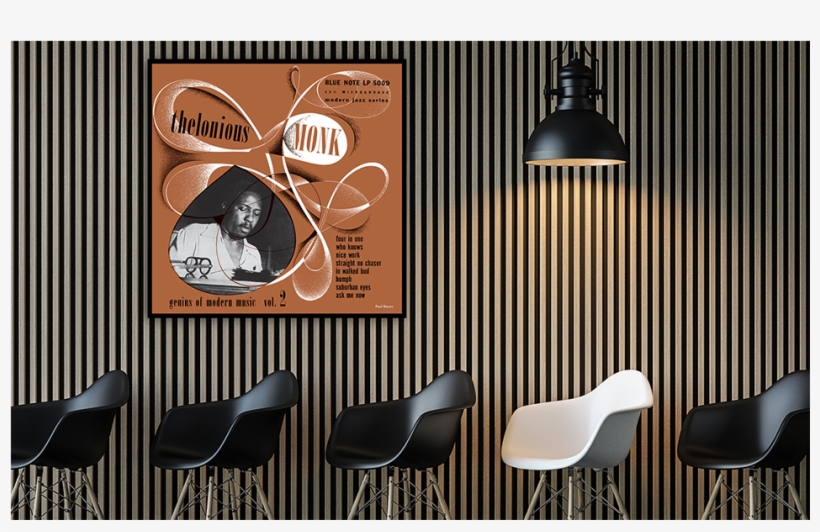 Thelonius Monk Framed Canvas Art, transparent png #9365863