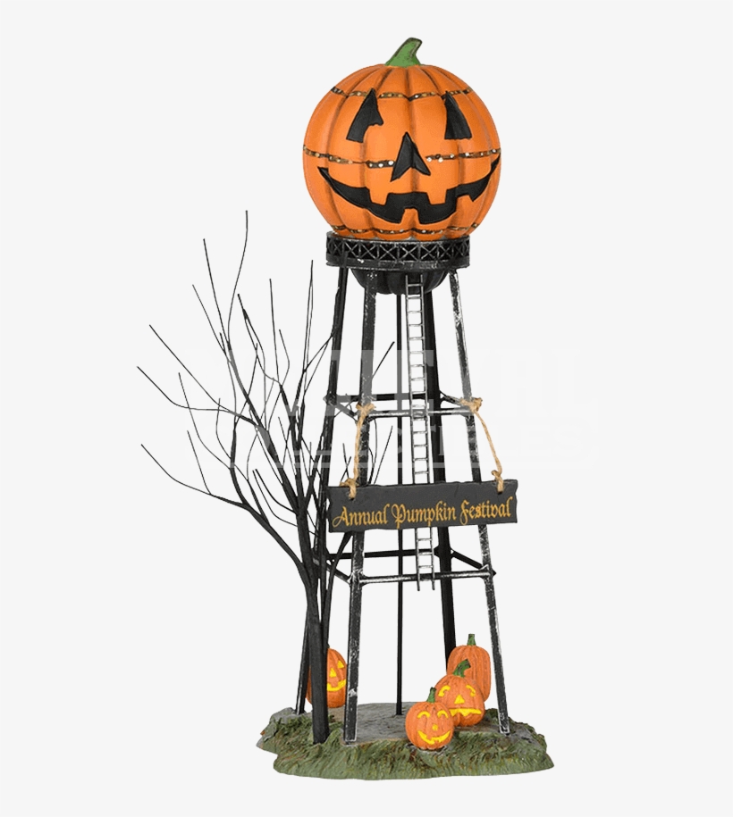 Halloween Water Tower - Halloween Tower, transparent png #9366871
