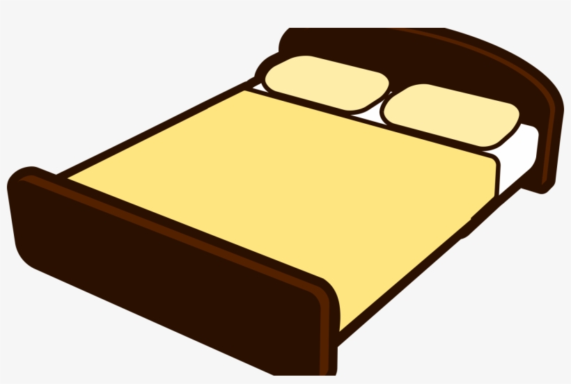 Tan Rectangle Cliparts - Bed Png Clipart, transparent png #9367178