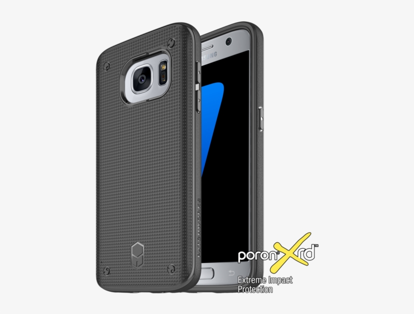 Galaxy S7 Flexguard Case With Poron Xrd - Patchworks S7, transparent png #9367229