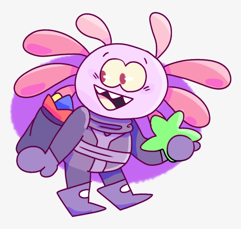 Did I Post This Here I Dunno, Heres My Alien Oc, He - Cartoon, transparent png #9367602