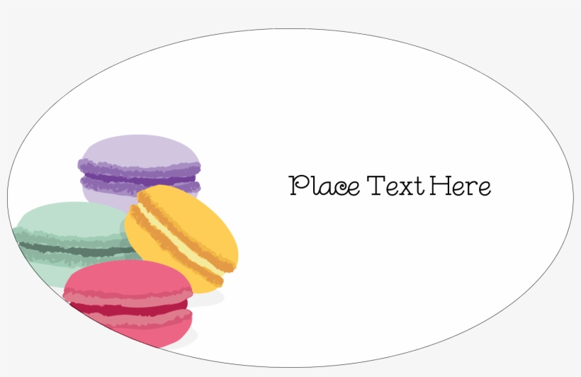 French Macarons Predesigned Template - Circle, transparent png #9368402