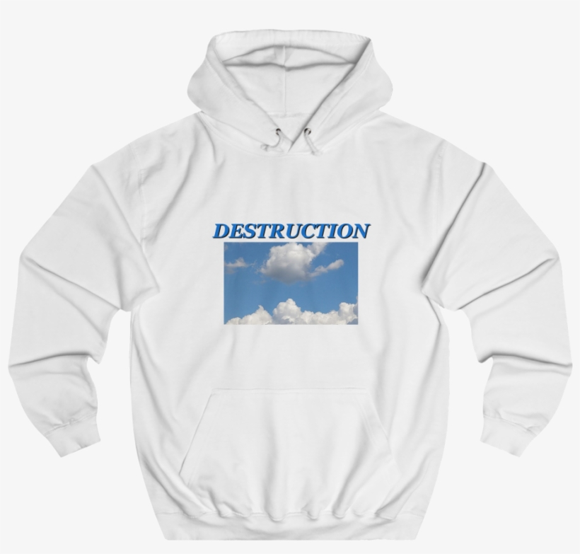 Destruction Hoodie - Sweatshirt, transparent png #9369329