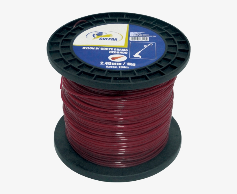 Nylon Para Cortador De Grama Carretel Guepar - Wire, transparent png #9370787