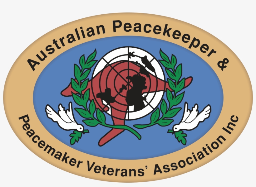 Australian Peacekeeper And Peacemaker Veterans' Association - Emblem, transparent png #9370824