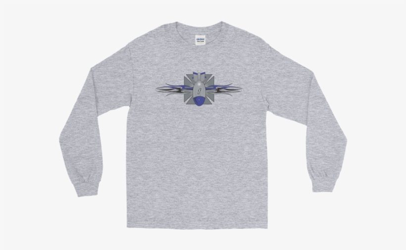 Maltese Cross Fbomb Long Sleeve T-shirt - Long-sleeved T-shirt, transparent png #9371453
