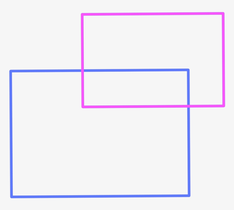 Mq Pink Blue Frame Frames Border - Diagram, transparent png #9371455