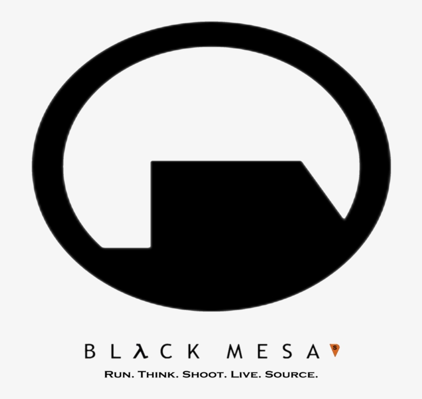 Half Life Black Mesa Logo Trans, transparent png #9371546