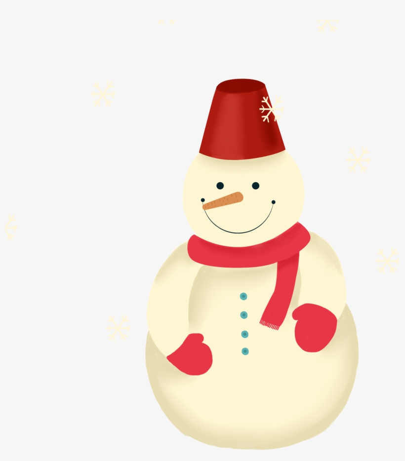 Retro Amarillento Dibujado A Mano Nieve Png Y Psd - Christmas, transparent png #9372460