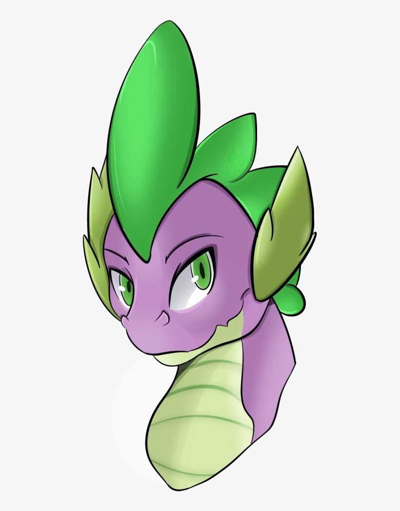 Wulfanite, Bust, Dragon, Older, Older Spike, Safe, - Cartoon, transparent png #9372663