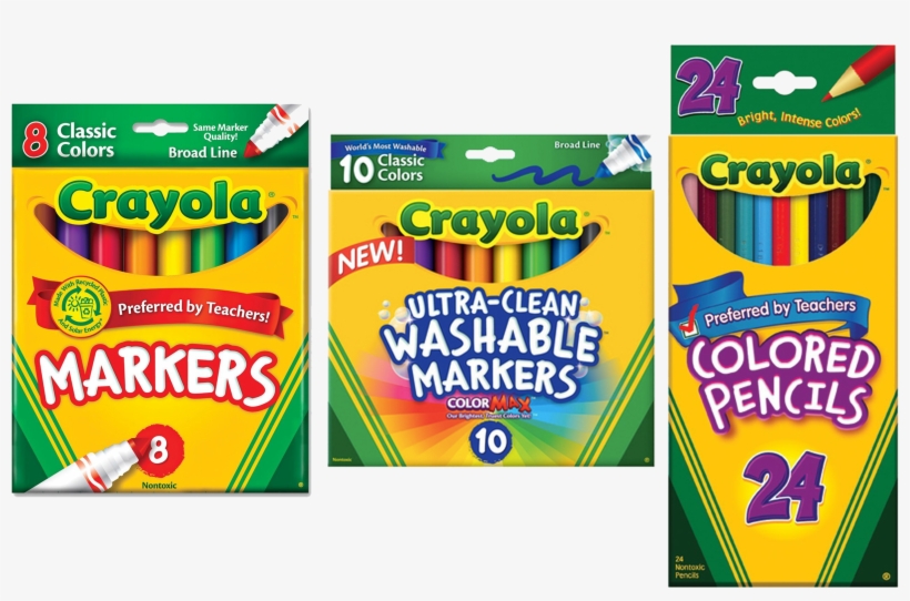 Crayola-page - Crayola Markers 8, transparent png #9373847