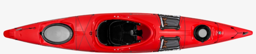 Tsunami Red Kayak For Kayak Camping - Sea Kayak, transparent png #9373978