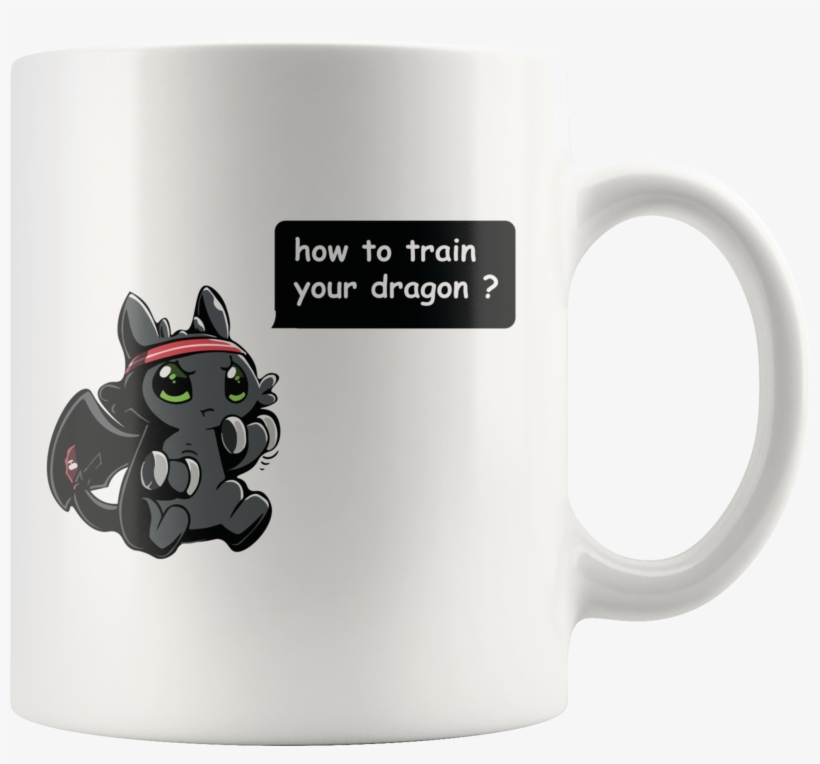 How To Train Your Dragon Mug - Toothless, transparent png #9373986