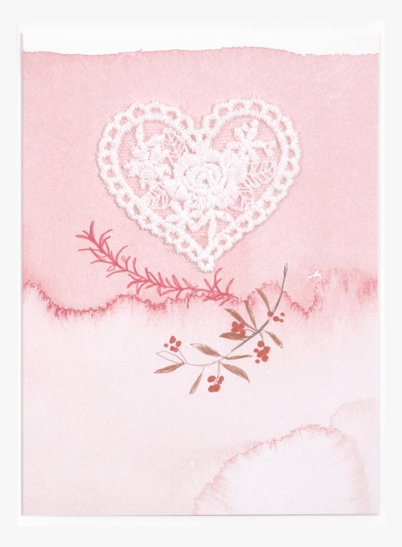 Lace Heart - Heart, transparent png #9374157