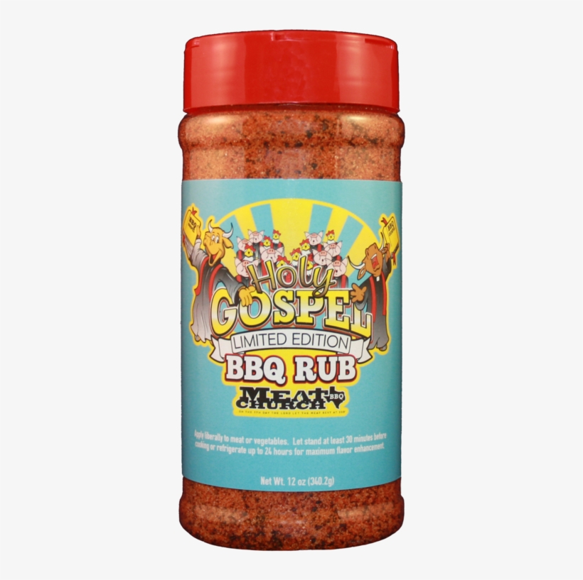 Meat Church Holy Gospel Bbq Rub 10 Oz - Cajun Food, transparent png #9374987