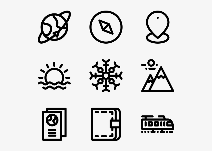 Travel - Design Vector Icon, transparent png #9375267