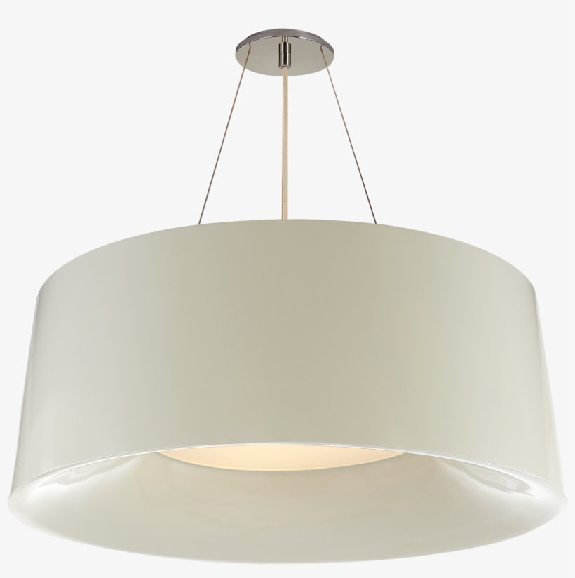 Ivory Visual Comfort, Hanging Lights, Sutton Place, - Lampshade, transparent png #9375919