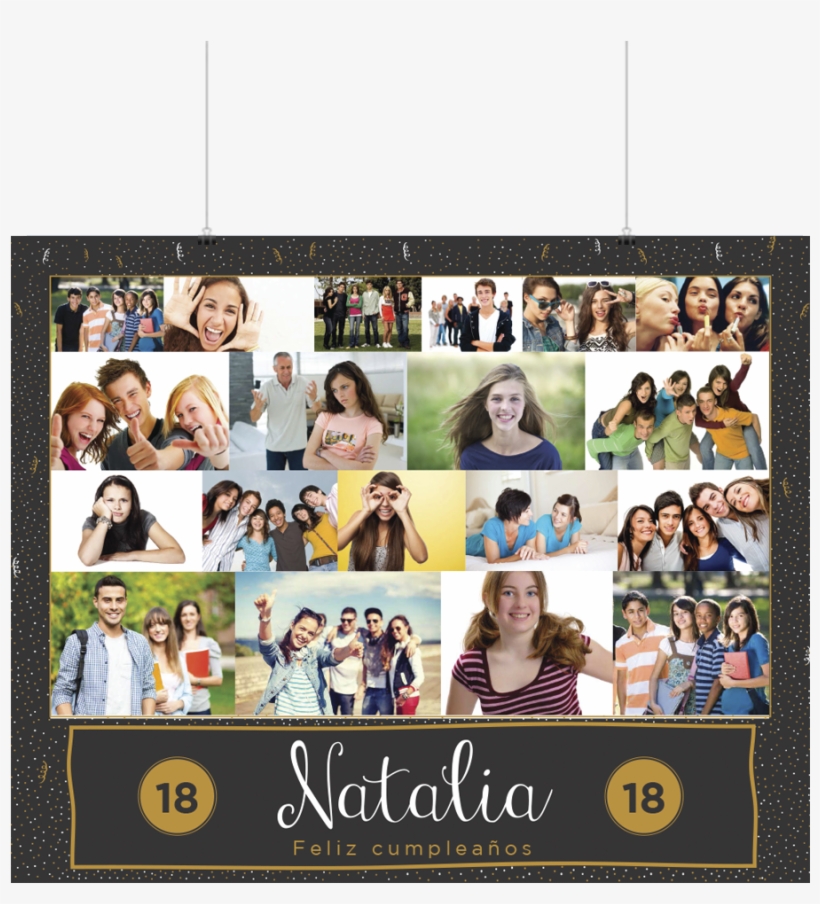 Photocall Collage Fiesta - Collage, transparent png #9377779