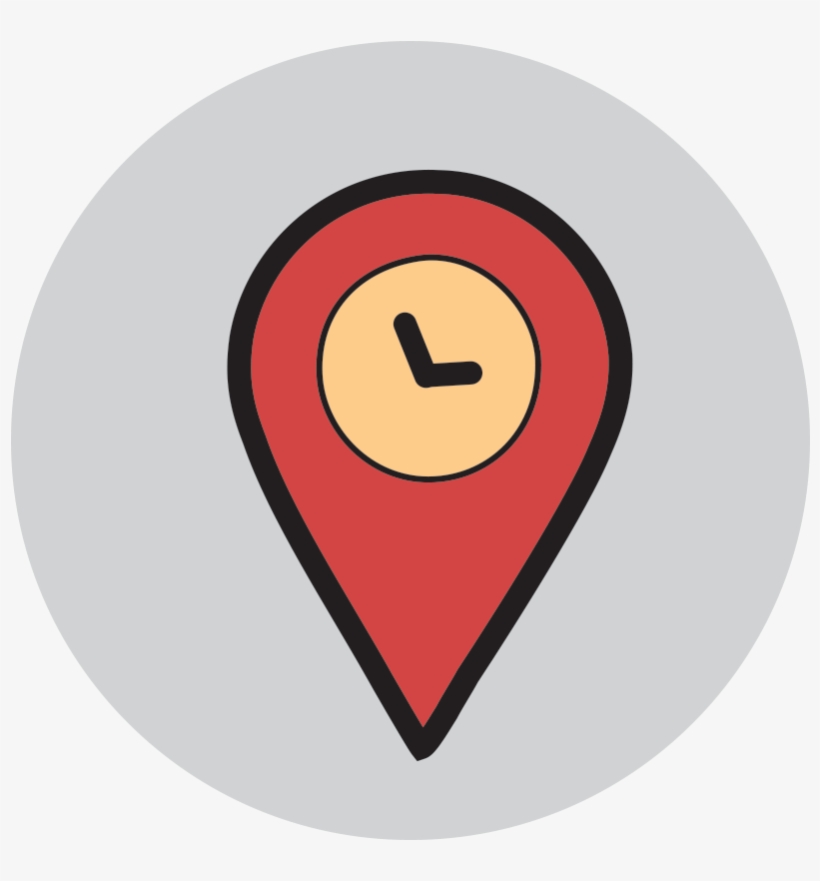 Real-time Gps Location Tracking - Circle, transparent png #9377878