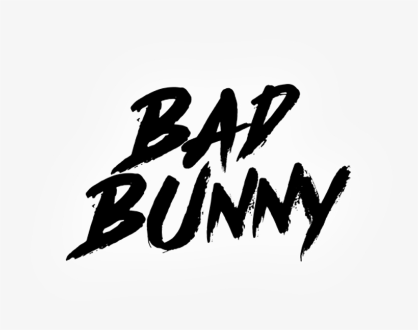 Badbunny Sticker - Silhouette Of Bad Bunny - Free Transparent PNG