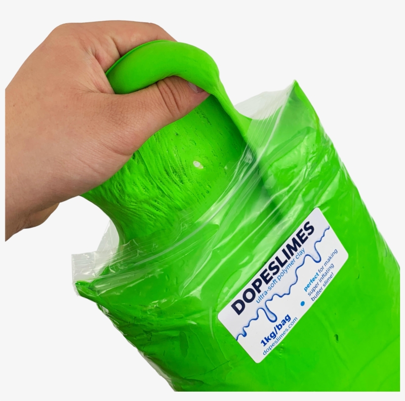 Huge Green Soft Clay - Bag, transparent png #9377883