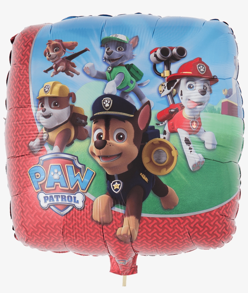 Paw Patrol Foil 18" - Boy Paw Patrol Birthday Themes, transparent png #9378114