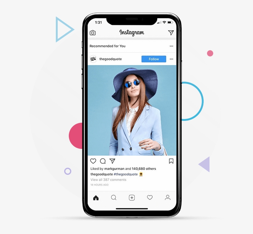 Grow Your - Instagram - Iphone, transparent png #9378325