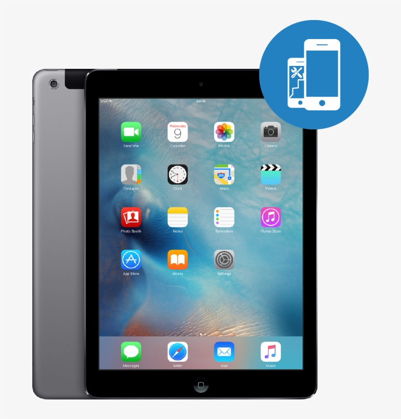 Apple Ipad Air Lcd Repair - Ipad Precio Republica Dominicana, transparent png #9378786